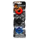 OXBALLS Ringer Cock Ring Multi-Color 3 db