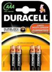 Duracell Elem lúgos Duracell AAA 4 db