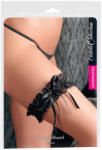 Cottelli Collection Lace Garter 2460106 - csipke Harisnyakötő Fekete