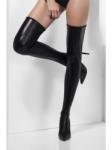 Fever Wet Look Hold-Ups 45375 - combfix Fekete