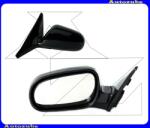 Honda CIVIC 6 1999.03-2001.01 /EJ, EK/ Visszapillantó tükör bal "4 ajtós" elektromos, domború tükörlappal, fekete borítással 312-0024
