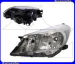 TOYOTA YARIS 3 2011.10-2014.06 /XP130/ Fényszóró bal (H4) króm házas (motor nélkül) TYC 20-14194-15-2
