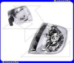 VW POLO 3 1999.10-2001.10 /6N2/ Első index bal, fehér, foglalattal 18-0120-05-2