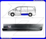 MERCEDES VITO W639 2003.09-2010.04 Oldalfal alsó rész bal, rövid kivitel (tengelytáv: 3200 mm) (külső javítólemez) KLOKKERHOLM 3542011