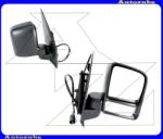 FORD TRANSIT CONNECT 1 2002.01-2006.03 /C170/ Visszapillantó tükör jobb, elektromos, fűthető-domború tükörlappal, fekete borítással MFD601-R