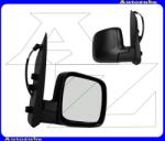 PEUGEOT BIPPER 2008.02-2016.04 Visszapillantó tükör jobb, elektromos, fűthető-domború tükörlappal, hőmérős, fekete borítással FT9077313