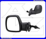 CITROEN BERLINGO 2 2012.04-2015.02 /B9/ Visszapillantó tükör bal, manuális, domború tükörlappal, fekete borítással 305-0180