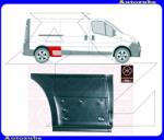 RENAULT TRAFIC 2 2006.08-2014.04 /FL, JL/ Oldalfal alsó rész jobb (tengelytáv 3498 mm) (külső javítólemez) KLOKKERHOLM 5089564