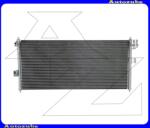 NISSAN ALMERA 2 2002.08-2006.11 /N16/ Klímahűtő "1.5 16v / 1.8 16v" (manuális klímáshoz) (735x295x16) V13005201
