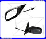 VW PASSAT B4 1993.09-1996.09 /3A/ Visszapillantó tükör bal, manuális, tükörlappal, fekete borítással 6164113