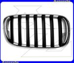 BMW X5 E70 2006.10-2010.03 Hűtődíszrács jobb, krómkerettel, fekete bordákkal BM8222003