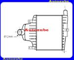 OPEL ZAFIRA B 2005.09-2007.08 /A05/ Intercooler, levegőhűtő "2.0T" "Gyári alkatrész" (Egyedi rendelésre, NEM visszáruzható) 93182323