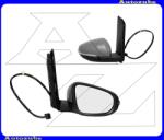VW TOURAN 1/2 2006.12-2010.07 /1T/ Visszapillantó tükör jobb "2009.05. -től" elektromosan behajló, fűthető-domború tükörlappal, kilépőfénnyel, memóriás, fényezhető borítással, irányjelzővel 337-0179