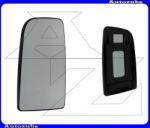 VW CRAFTER 1 2006.10-2016.10 /2E/ Visszapillantó tükörlap bal FELSŐ "2010.10. -ig" domború (szögletes felfogatású tartólappal) 321-0104-1