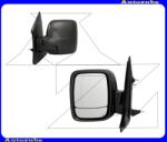 OPEL VIVARO B 2014.06-2019.01 /X82/ Visszapillantó tükör bal, manuális, aszférikus tükörlappal, fekete borítással 60631011