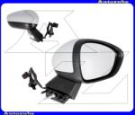 CITROEN C4 1 2004.11-2008.08 /LA, LC/ Visszapillantó tükör jobb, elektromos, fűthető-domború-kék tükörlappal, hőmérős, fényezhető borítással, irányjelzővel V0970808