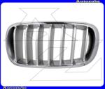 BMW X6 F16 2014.08-2019.08 Hűtődíszrács bal, krómkerettel, titánium bordákkal "PURE-EXPERIENCE-Model" BM8262024