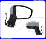 FORD KUGA 1 2008.05-2012.12 Visszapillantó tükör jobb, elektromosan behajló, fűthető-aszférikus tükörlappal, kilépőfénnyel, fényezhető borítással, irányjelzővel /RENDELÉSRE/ 310-0157