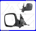CITROEN BERLINGO 1 1996.01-2002.10 /MF/ Visszapillantó tükör bal, manuális, tükörlappal, fekete borítással 9264974