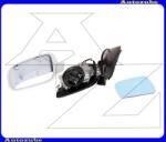 VW BORA 1998.11-2005.12 /1J/ Visszapillantó tükör bal, elektromos, fűthető-aszférikus-kék tükörlappal, fényezhető borítással MVW141-L