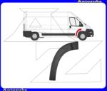 FIAT DUCATO 3 2006.07-2013.12 /250/ Ajtóív díszléc jobb első, fekete W131146