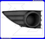 RENAULT FLUENCE 2009.10-2012.08 Első lökhárító rács jobb, fekete URG51-34712