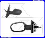 RENAULT MEGANE 1 1995.10-1999.02 Visszapillantó tükör bal, manuális, aszférikus tükörlappal, fekete borítással 6164219