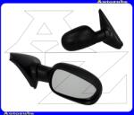 RENAULT MEGANE 1 1995.10-1999.02 Visszapillantó tükör jobb, elektromos, fűthető-domború tükörlappal, hőmérős, fekete borítással 328-0045