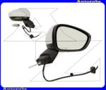 CITROEN C3 2 2010.01-2013.02 /SC/ Visszapillantó tükör jobb, elektromos, fűthető-domború tükörlappal, hőmérős, fényezhető borítással, irányjelzővel CI3247323