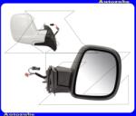 PEUGEOT PARTNER 2 2012.04-2014.12 /B9/ Visszapillantó tükör jobb, elektromosan behajló, fűthető-domború tükörlappal, hőmérős, fényezhető borítással /RENDELÉSRE/ 9244867