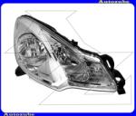 CITROEN C3 2 2010.01-2013.02 /SC/ Fényszóró jobb (H7/H1) króm betéttel, motorral TYC /RENDELÉSRE/ 20-12257-05-2
