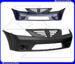 DACIA LOGAN MCV Kombi 1 2004.11-2008.12 /K90/ Első lökhárító fekete (nem ködlámpás) 1301907