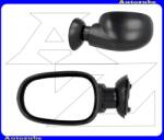 DACIA LOGAN 1 2004.11-2008.06 /L90/ Visszapillantó tükör bal, kívűlről állítható, domború tükörlappal, fekete borítással MDL100-L