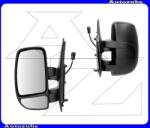 OPEL MOVANO A 2003.10-2010.02 /X70/ Visszapillantó tükör bal, elektromos, fűthető-domború tükörlappal, fekete borítással MRN173-L