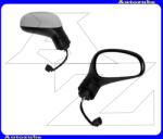Seat LEON 2 2005.09-2009.02 /1P/ Visszapillantó tükör jobb, elektromos, fűthető-domború tükörlappal, fényezhető borítással 6140095