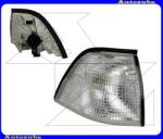 BMW 3 E36 1991.01-1996.08 Első index jobb, fehér "4ajtós/Kombi/Compact" foglalattal TYC 18-3271-93-2