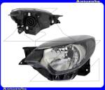 RENAULT TWINGO 2 2012.01-2014.08 Fényszóró bal fekete házas (H4) (motor nélkül) DEPO 551-1192L-LDEM2