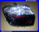 DACIA DUSTER 1 2010.02-2013.05 /X79/ Fényszóró jobb fekete házas (H7/H1) kézi/elektromos állítású is. DEPO 551-1186R-LDEM2