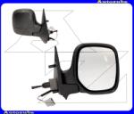 CITROEN BERLINGO 1 1996.01-2002.10 /MF/ Visszapillantó tükör jobb, manuális, fűthető-domború tükörlappal, fekete borítással 305-0113