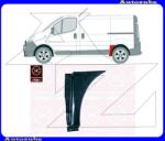 OPEL VIVARO A 2000.09-2006.08 /X83/ Oldalfal alsó rész bal (tengelytáv 3098 mm) (külső javítólemez) KLOKKERHOLM 5089561