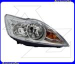 FORD FOCUS MK2 2007.12-2011.02 Fényszóró jobb króm házas (H7/H1) motorral TYC 20-11483-05-2