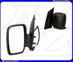 PEUGEOT EXPERT 2 2007.03-2016.05 Visszapillantó tükör bal, elektromosan behajló "SZIMPLA" fűthető-domború tükörlappal, fekete borítással FT9237034