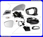 CITROEN C5 2 2008.04-2012.07 /RD, TD/ Visszapillantó tükör bal, elektromosan behajló, fűthető-domború tükörlappal, memóriás, fényezhető borítással, irányjelzővel (12-PIN) 305-0158