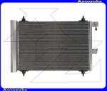 CITROEN XSARA PICASSO 2 2004.01-2010.12 Klímahűtő "1.6 / 1.8i 16V / 2.0Hdi / 2.0i 16V" (520x362x16) 0803.3009