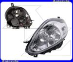 FIAT PUNTO 3 2012.01-2018.08 Fényszóró bal króm házas (H4) motorral DEPO 661-1162LMLDEM1