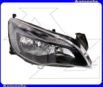 OPEL ASTRA J 2012.09-től /P10/ Fényszóró jobb (H7/H7/LED) fekete díszléccel, nappali fénnyel, motorral) DEPO 442-1161RMLEBM2