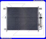 CHEVROLET KALOS T200 2003.01-2008.12 /T200/ Klímahűtő "1.4" szárítószűrővel (545x405x16) DW5061D