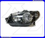 FIAT ALBEA 2005.01-2012.12 Fényszóró bal fekete házas (H7/H7) motorral DEPO 661-1151L-LDEM2