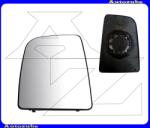 VW CRAFTER 1 2006.10-2016.10 /2E/ Visszapillantó tükörlap bal FELSŐ "2010.11. -től" domború (kör felfogatású tartólappal) MMB701-L
