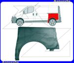 RENAULT TRAFIC 2 2001.09-2006.07 /FL, JL/ Hátsó sárvédő alsó rész bal (3098 mm tengelytáv) KLOKKERHOLM 5089531
